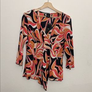 JTB mid sleeve blouse-L